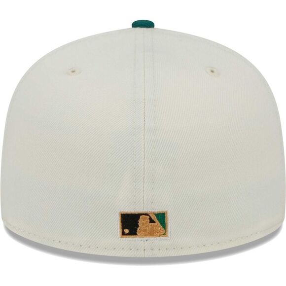 New Era 59Fifty Chicago Cubs White Cooperstown Collection Camp Fitted Hat Nwt - Picture 3 of 7